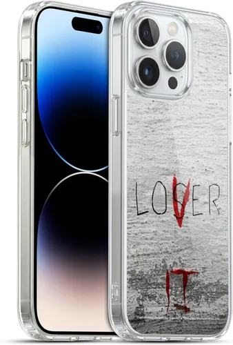 Miniatura 36 de Head Case Designs Funda de gel suave con licencia oficial de la película de TI Pennywise 2 Graphics compatible con Apple iPhone 15 Pro