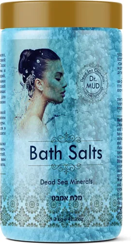 Miniatura 17 de Sal natural del mar muerto remojo de baño 100% rico en minerales, más minerales que la sal de Epsom, relajación profunda, desintoxicación, exfolia