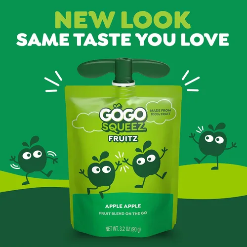 Miniatura 5 de GoGo SqueeZ - Puré de manzana para niños