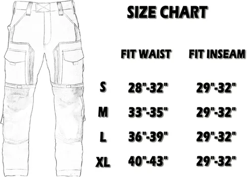 Miniatura 2 de ZAPT Tactical Molle Ripstop Combat Pants Army MulticamA-TACS LE Camo - Pantalones para hombres