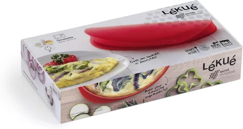Miniatura 2 de Lekue Fabricante de Tortillas, Modelo #, Rojo Pequeño