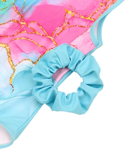 Miniatura 2 de JOYSTREAM Leotardos de gimnasia para niñas con pantalones cortos brillantes para bailar ballet