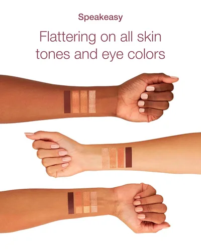 Miniatura 5 de Mineral Fusion Paleta de sombras de ojos – Cuatro tonos de polvo prensado en acabado mate, satinado y brillante – Maquillaje de ojos natural