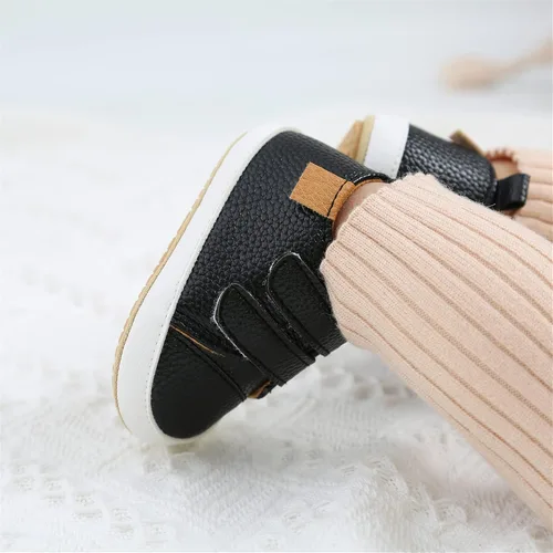 Miniatura 2 de Baby Shoes Boy Girl Infant Sneakers Anti Skid PU Leather Unisex-Baby Newborn First Walking Crib Shoes