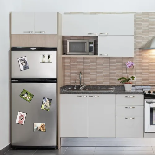 Miniatura 7 de Marco de Fotos Magnético Negro CHUNNIAO 4X6 para Refrigerador, Fundas de Imanes de Fotos Negro 4X6" 10PCS