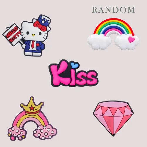 Miniatura 2 de 50,100 dijes para zapatos que no se repiten, decoración de zapatos, regalos de fiesta para niños, niñas, niños y mujeres