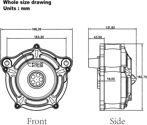Miniatura 5 de Para filtro de aire limpiador Harley Sportster Softail Touring street road king glide Dyna para filtros de entrada de aire Harley Davidson
