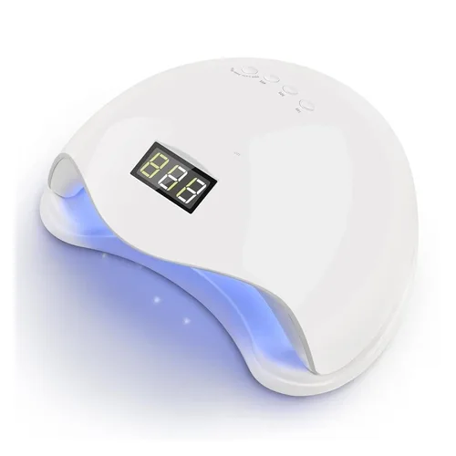 Lámpara LED UV de 48 W, 24 luces LED para manicura, secado de uñas, lámpara de esmalte de uñas, 30 s/60 s/doble potencia, herramienta de manicura