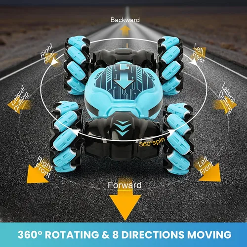 Miniatura 3 de Carro de Control Remoto Regalos para Niños: Carros de Acrobacias RC con Detección de Gestos Juguetes para Niños de 6 7 8 9 10 11 12 Años - Mejores