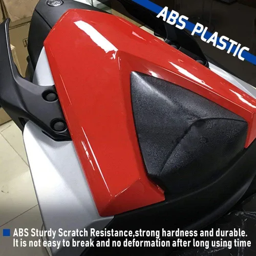 Miniatura 2 de Cubierta de asiento trasero de motocicleta para YZR-R3 2015-2024 YZF-R25 2013-2020 MT-03 2016-2020, cubierta de carenado para pasajero, color negro