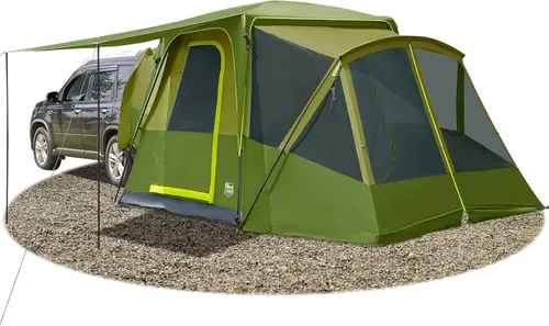 Miniatura 12 de TIMBER RIDGE 5-9 Person SUV Tent with Screen Porch and Awning for Family Camping, Weather Resistant and Portable Van or Car Tent, Includes Rainfly