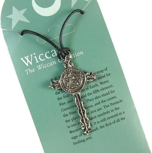 Miniatura 3 de La pentáculo colgante de peltre, la colección de Wiccan
