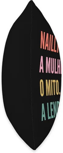 Miniatura 2 de Funny Portuguese First Name Design - Naillyne Throw Pillow