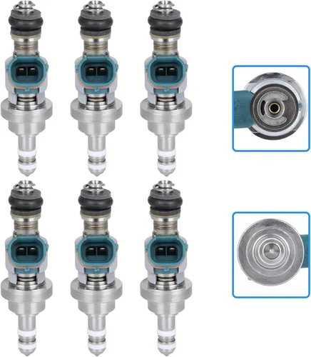 Miniatura 2 de SCITOO 6 inyectores de combustible de 1 orificio para Lexus GS300 para 2006, para Lexus IS250 para 2006 2007 2008 2009 2010 2011 2012 2013 2014