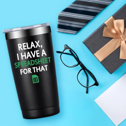 Miniatura 3 de Fufandi Regalos para Jefes para Hombres, Regalo de Contador - Regalo del Día del Jefe Navidad Cumpleaños para Jefes Masculinos, Gerente, Él - Vaso