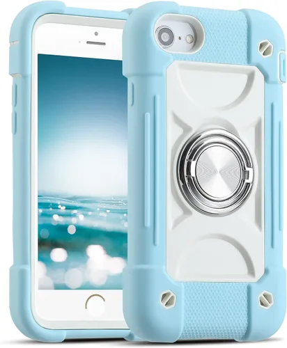 Miniatura 51 de MARKILL Compatible con iPhone Se3/iPhone Se2, Funda para iPhone 6/6S, Funda para iPhone 7/iPhone 8 de 4.7 Pulgadas con Soporte Anular, Funda