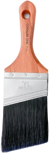 Miniatura 11 de Pincel de pintura estilo tiza – Cepillo de mango corto con cerdas sintéticas en ángulo para una aplicación suave de pintura de muebles