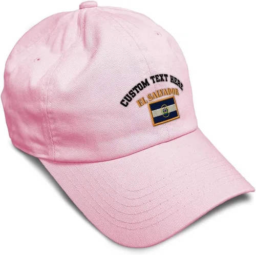 Miniatura 8 de Speedy Pros Sombrero de béisbol suave bordado papá sombrero El Salvador bandera bordado hombres y señoras gorra de béisbol algodón
