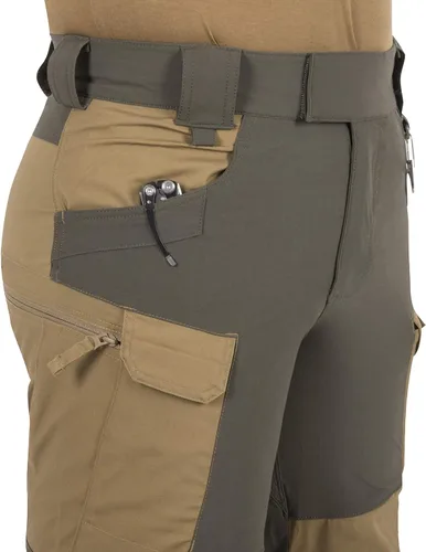 Miniatura 3 de Helikon-Tex - Pantalones híbridos para hombre, HOP Outback, DuraCanvas, VersaStretch