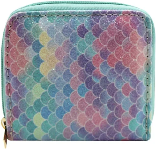 Miniatura 2 de Carteras cortas pequeñas para mujer, con cremallera para niñas y adolescentes