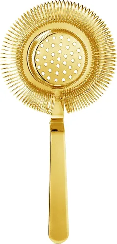 Miniatura 18 de Homestia Colador de cóctel, colador clásico Hawthorne de acero inoxidable con mango largo, colador de bebidas para bartenders profesionales, resorte