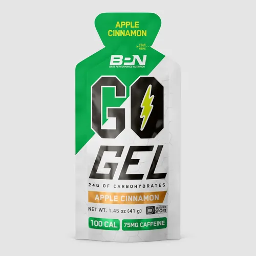 Miniatura 4 de BARE PERFORMANCE NUTRITION, BPN Go Gel Endurance, 0.94 onzas de carbohidratos y 100 calorías por paquete, vegano + gel para correr sin gluten, 10