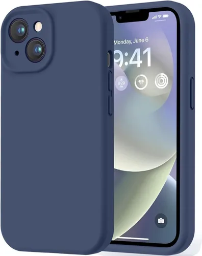 Miniatura 175 de LOVE 3000 Compatible con Funda para iPhone 15, [Cámara de Cobertura Completa de Silicona Suave] [Protección contra Caídas de 8 pies], Forro de Negro