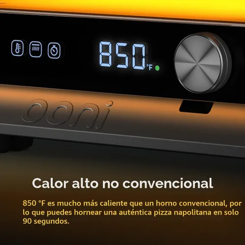 Miniatura 6 de Ooni Volt 2 - Horno eléctrico de pizza para interiores, horno tostador eléctrico versátil para encimera, cocina pizzas de 12 pulgadas y más