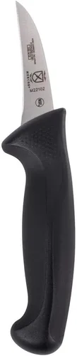 Miniatura 2 de Mercer Culinary M22102 Millennia Black Handle - Cuchillo de pelar/tornear, mango negro, 2.5 pulgadas