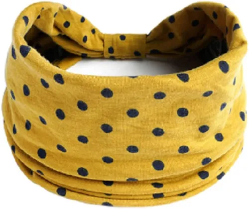 Miniatura 73 de K-Elewon Paquete de 3 diademas elásticas anchas para mujer, bandas para el cabello para yoga, deportes
