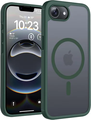 Miniatura 151 de TOCOL Funda magnética 3 en 1 para iPhone 14 Pro, mejorada [protección completa de cámara] con 2 protectores de pantalla, funda de grado militar Azul