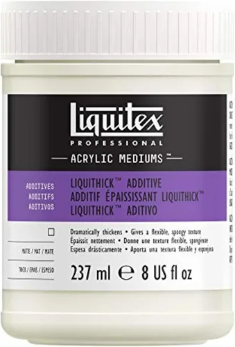 Miniatura 18 de Liquitex Profesional Acrílico textil, fluido de secado lento, efecto retardante Estuco Cerámico