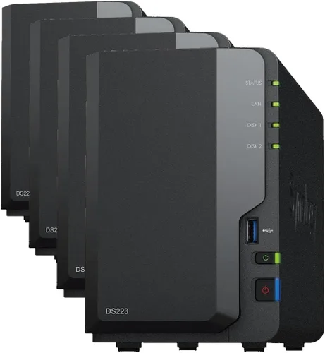 Miniatura 12 de Synology Backup DS423 Family & Business - Uso compartido seguro de archivos, cámara fotográfica y videovigilancia (NAS sin disco de 4 bahías)