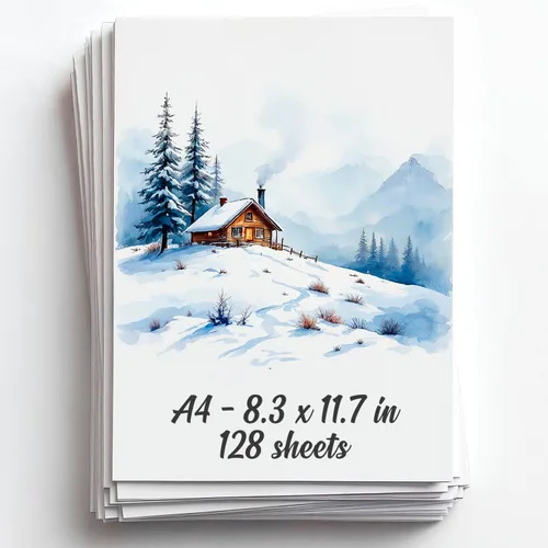 Miniatura 9 de Bloc de papel de acuarela de 64 hojas, A6, de 4 x 6 pulgadas, papel de color de agua de 140 libras/10.58 oz/m², 100% pulpa de algodón, suministros