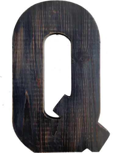 Miniatura 9 de ABELOTS Arte de pared con letras grandes para sala de estar, baño, dormitorio y decoración del hogar, letras rústicas de granja para apellidos