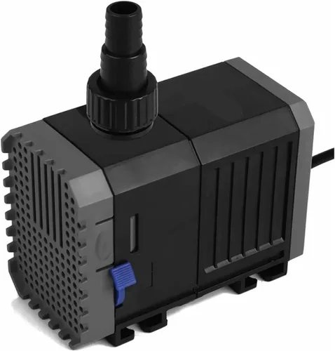 Miniatura 5 de Bomba de agua para acuario ultra sumergible para fuente de pecera, jardín, estanque, rocosa, bomba de filtro de agua ajustable 2000-2500L/h (3000L)