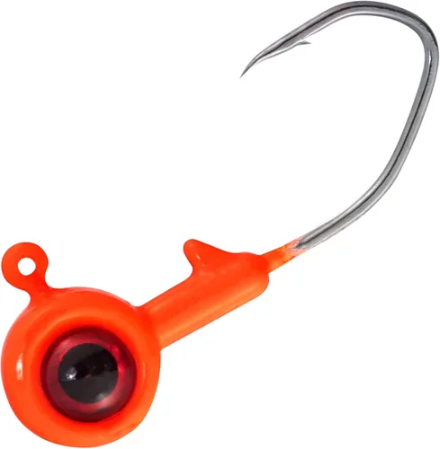 Miniatura 10 de Dr.Fish Crappie Jig 3D Ojos Pesca Jig Cabeza de Agua Dulce Crappie Trucha Panfish Gancho Bass Pesca Señuelo 1/32oz 1/16oz 1/8oz Rosado