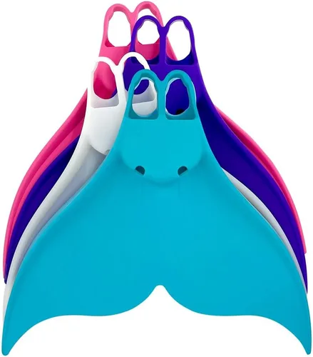 Miniatura 2 de Aletas de sirena para natación, aletas para buceo, natación, adultos, hombres y mujeres