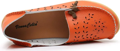 Miniatura 4 de VenusCelia Mocasines planos cómodos para caminar para mujer