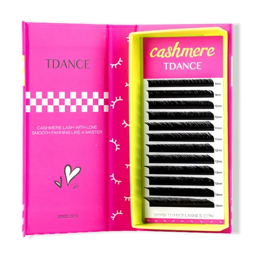Miniatura 18 de TDANCE - Extensiones de pestañas clásicas, pestañas planas, extensiones de pestañas 0.15mm, rizo D, extensiones de pestañas elípticas, 8-15mm