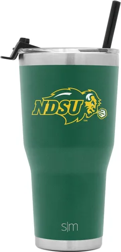 Miniatura 40 de Simple Modern Vaso Cruiser Cruiser con licencia oficial de la NHL Arizona Coyote de 30 onzas, taza de viaje aislada con tapa abatible y popote