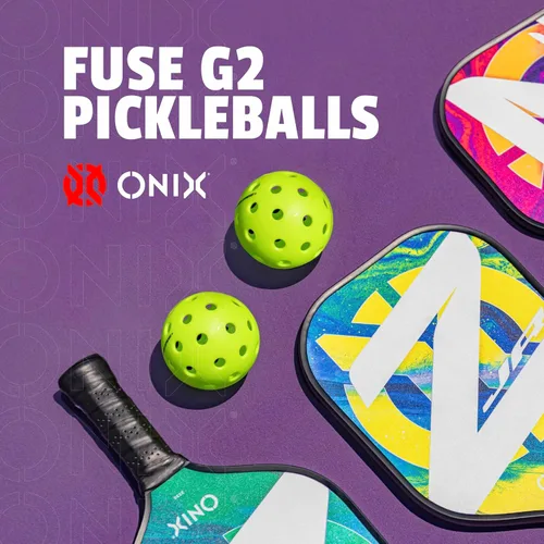 Miniatura 7 de Bolas de Pickleball Onix Fuse G2 para exterior Verde neón