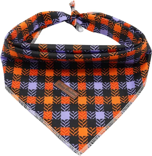 Miniatura 22 de Pañuelo de otoño para perro, 1 bufanda de Halloween para perro, bufandas para perros, bufanda para mascotas, pañuelo para mascotas, bufandas