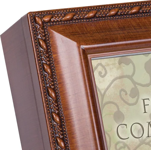 Miniatura 3 de Cottage Garden Inspirational Caja de música ReproduceComunión Ave Maria con acabado rayado