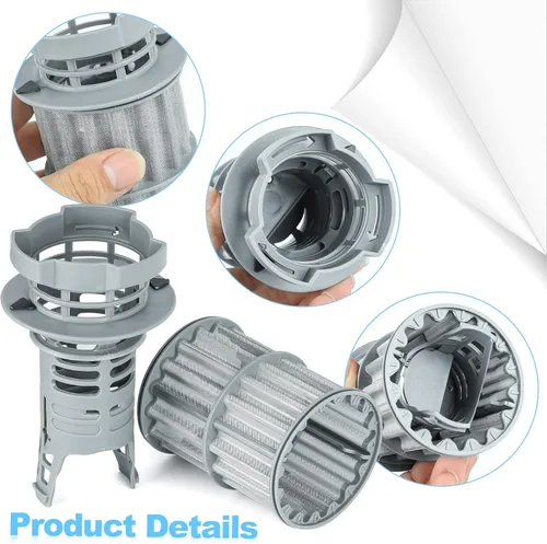 Miniatura 2 de Nuevo filtro micro 00645038 645038 actualizado para piezas de lavavajillas Bosch Kenmore Reemplaza AP4339631, 00651097, 1560725, 651097, AH3479708