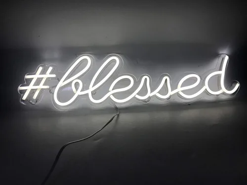 Luz abierta de neón LED de la muestra usada de la publicidad del escaparate de la oficina del negocio de la tienda y de la decoración