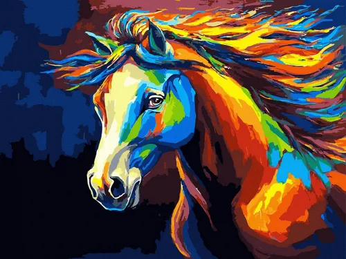 Miniatura 11 de KOMI Wolf Paint by Numbers Kit for Adults with Frame, Adults Paint by Number Kits on Framed Canvas Kids Painting by Number Kit Adult Crafts Kits for