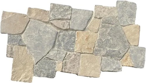 Paneles de revestimiento de pared de piedra sintética | Revestimiento de pared FRP 3D para interior o exterior Panel de revestimiento de piedra