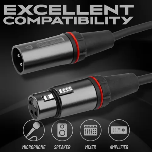 Miniatura 4 de Cableworks Por Gator Cases Headliner Series Premium 3 Foot XLR Cable de micrófono (GCWH-XLR-03)