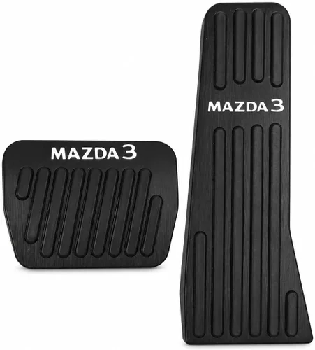 Miniatura 73 de Accesorios interiores personalizados para Nissan Sentra 2020 2021 2022, cubiertas de pedal de acelerador de gas de aleación de aluminio, Rojo